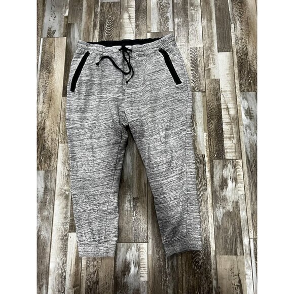 ON THE BYPAS MENS JOGGER SWEATPANTS Gray - XL - Picture 1 of 7